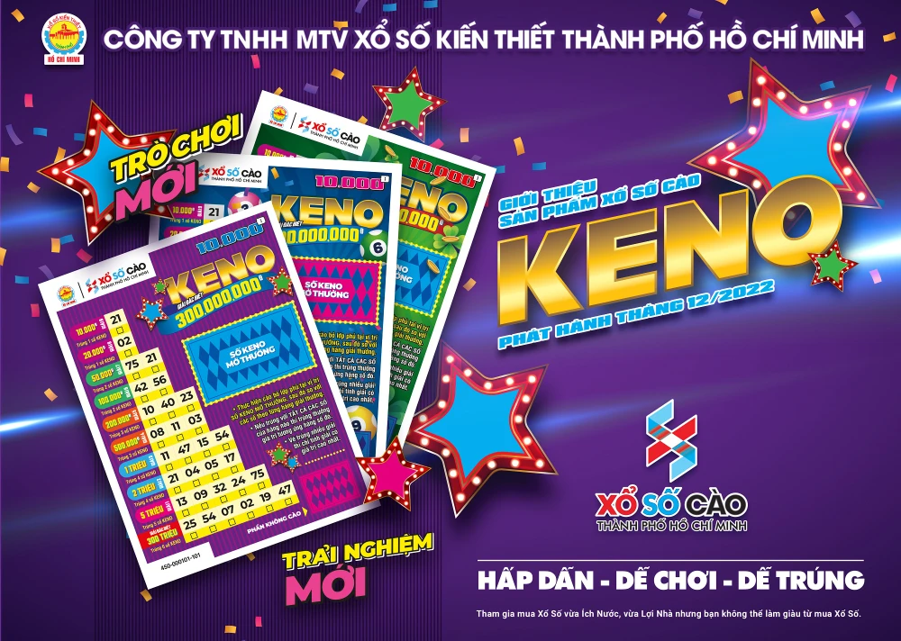 Hình thức đặt cược game keno ở sân chơi I9bet